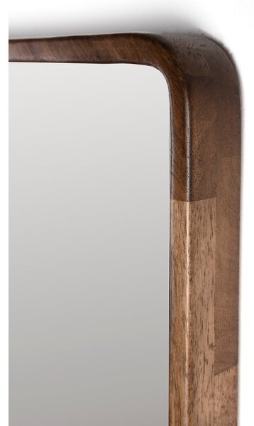 Nástěnné zrcadlo s dřevěným rámem 34x120 cm Nyko – White Label
