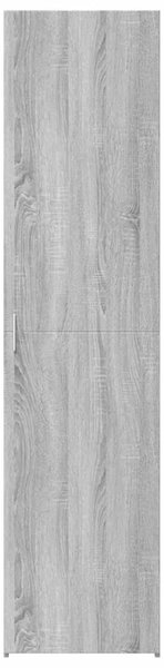 Skříň highboard šedá sonoma 45 x 42,5 x 185 cm kompozitní dřevo 3281411