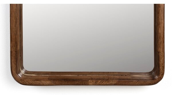 Nástěnné zrcadlo s dřevěným rámem 34x120 cm Nyko – White Label