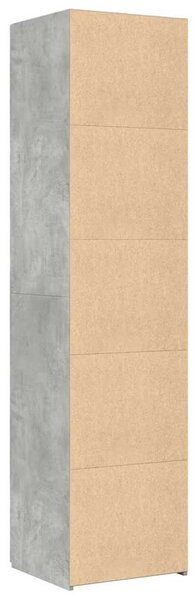Skříň highboard betonově šedá 45x42,5x185 cm kompozitní dřevo 3281409