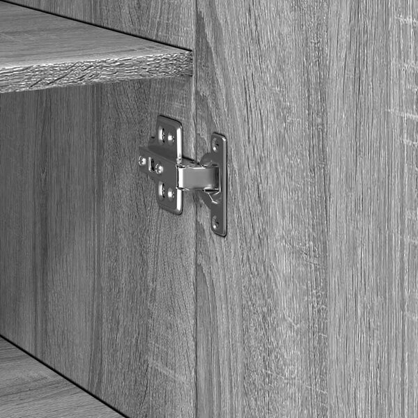 Skříň highboard šedá sonoma 45 x 42,5 x 185 cm kompozitní dřevo 3281411