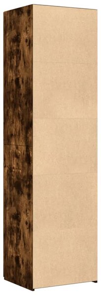 Skříň highboard kouřový dub 50 x 42,5 x 185 cm kompozitní dřevo 3281417