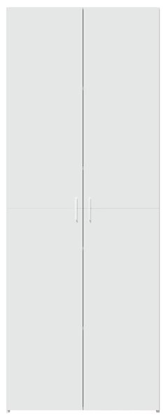 Skříň highboard bílá 70 x 42,5 x 185 cm kompozitní dřevo 3281420