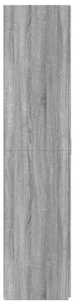 Skříň highboard šedá sonoma 70 x 42,5 x 185 cm kompozitní dřevo 3281425