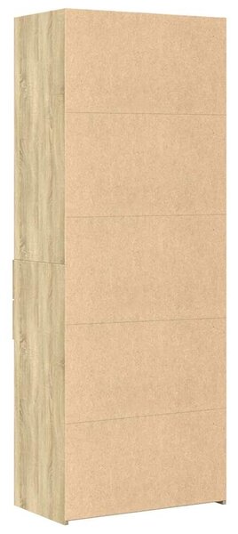 Skříň highboard dub sonoma 70 x 42,5 x 185 cm kompozitní dřevo 3281422