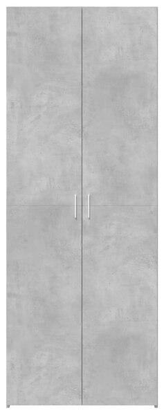 Skříň highboard betonově šedá 70x42,5x185 cm kompozitní dřevo 3281423