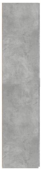 Skříň highboard betonově šedá 70x42,5x185 cm kompozitní dřevo 3281423