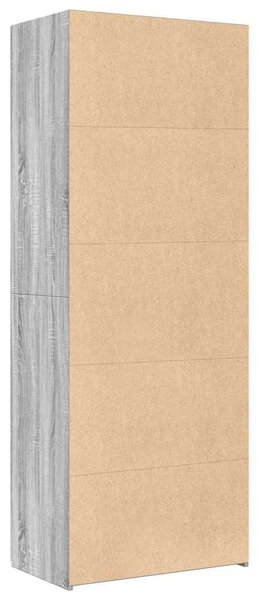 Skříň highboard šedá sonoma 70 x 42,5 x 185 cm kompozitní dřevo 3281425