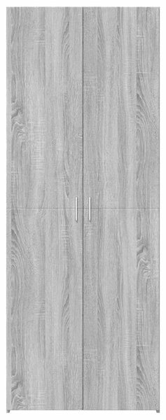Skříň highboard šedá sonoma 70 x 42,5 x 185 cm kompozitní dřevo 3281425