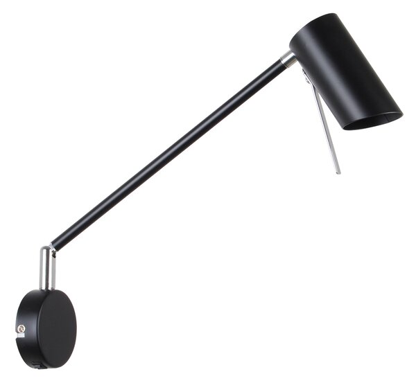 CLX Flexibilní nástěnná lampa QUARTU SANT ELENA, 1xGU10, 40W, černá 21-73884