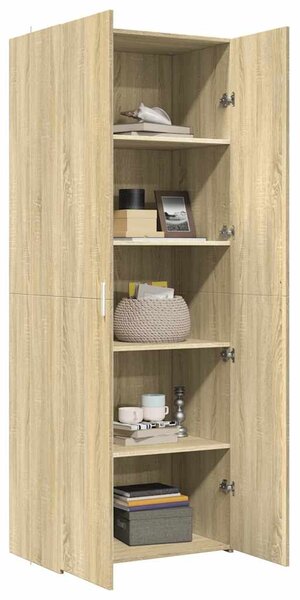 Skříň highboard dub sonoma 70 x 42,5 x 185 cm kompozitní dřevo 3281422