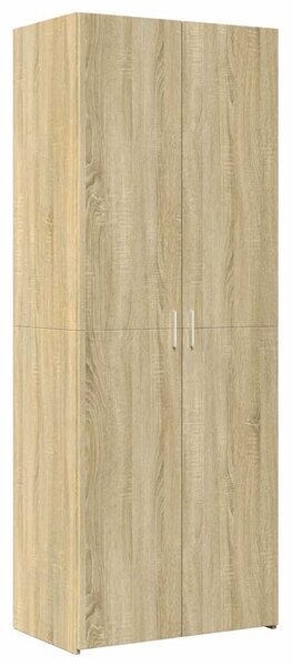 Skříň highboard dub sonoma 70 x 42,5 x 185 cm kompozitní dřevo 3281422
