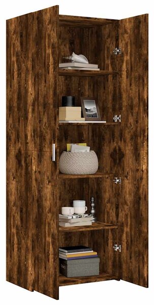 Skříň highboard kouřový dub 70 x 42,5 x 185 cm kompozitní dřevo 3281424