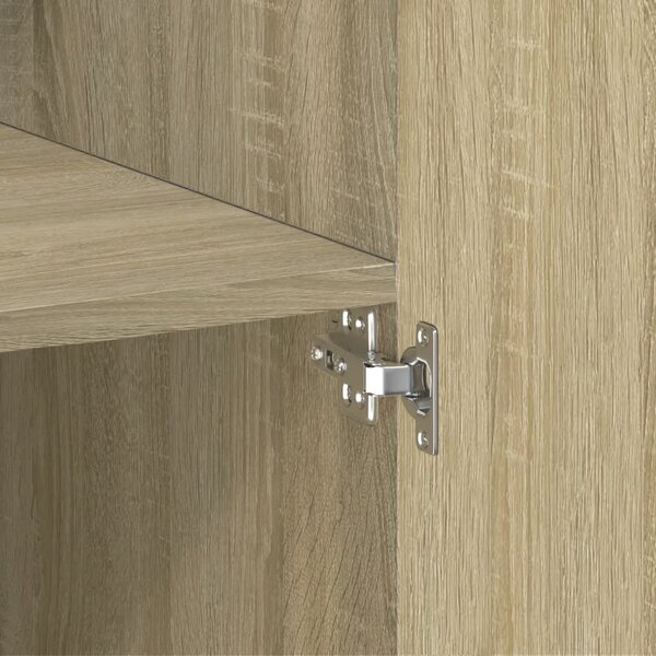 Skříň highboard dub sonoma 80 x 42,5 x 185 cm kompozitní dřevo 3281436