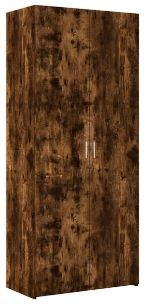 Skříň highboard kouřový dub 80 x 42,5 x 185 cm kompozitní dřevo 3281438