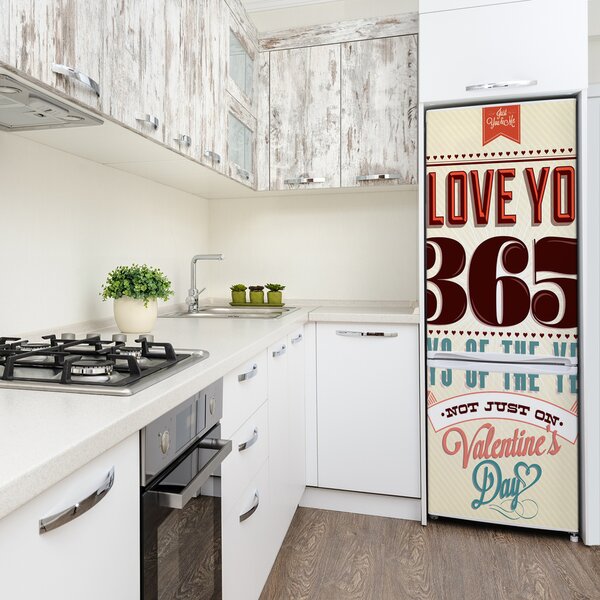 Nálepka tapeta lednička do domu Valentýn FridgeStick-70x190-f-49083586
