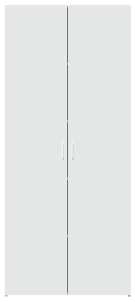 Skříň highboard bílá 80 x 42,5 x 185 cm kompozitní dřevo 3281434