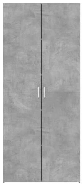 Skříň highboard betonově šedá 80x42,5x185 cm kompozitní dřevo 3281437