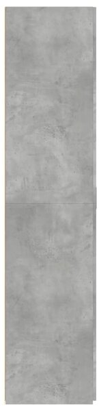Skříň highboard betonově šedá 80x42,5x185 cm kompozitní dřevo 3281437