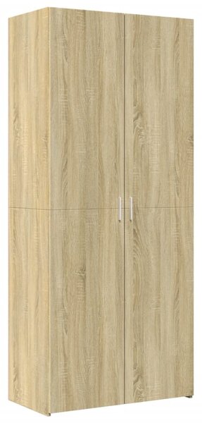 Skříň highboard dub sonoma 80 x 42,5 x 185 cm kompozitní dřevo 3281436