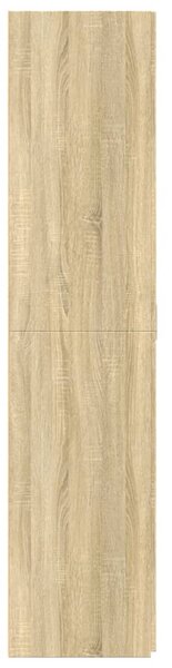 Skříň highboard dub sonoma 80 x 42,5 x 185 cm kompozitní dřevo 3281436