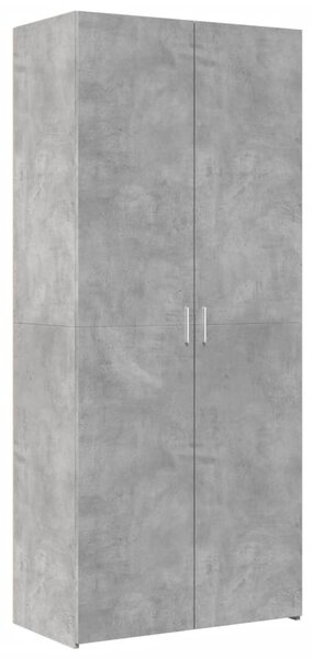 Skříň highboard betonově šedá 80x42,5x185 cm kompozitní dřevo 3281437