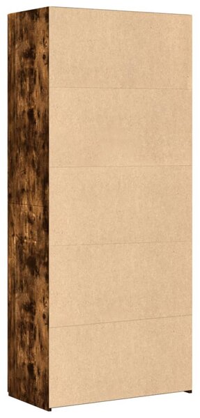 Skříň highboard kouřový dub 80 x 42,5 x 185 cm kompozitní dřevo 3281438