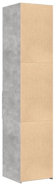 Skříň highboard betonově šedá 40x42,5x185 cm kompozitní dřevo 3281444