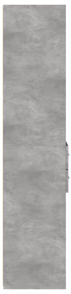 Skříň highboard betonově šedá 40x42,5x185 cm kompozitní dřevo 3281444