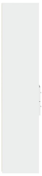 Skříň highboard bílá 40 x 42,5 x 185 cm kompozitní dřevo 3281441