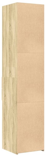 Skříň highboard dub sonoma 40 x 42,5 x 185 cm kompozitní dřevo 3281443