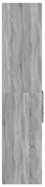 Skříň highboard šedá sonoma 40 x 42,5 x 185 cm kompozitní dřevo 3281446