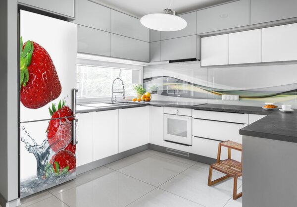 Nálepka na ledničku samolepící Jahody FridgeStick-70x190-f-49867940