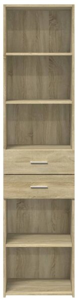 Skříň highboard dub sonoma 45 x 42,5 x 185 cm kompozitní dřevo 3281450