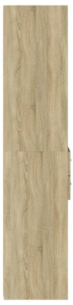 Skříň highboard dub sonoma 45 x 42,5 x 185 cm kompozitní dřevo 3281450