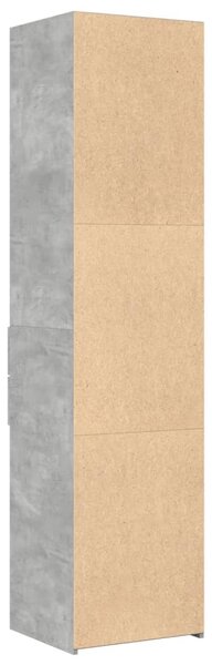 Skříň highboard betonově šedá 45x42,5x185 cm kompozitní dřevo 3281451
