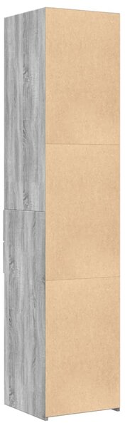 Skříň highboard šedá sonoma 40 x 42,5 x 185 cm kompozitní dřevo 3281446