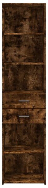 Skříň highboard kouřový dub 45 x 42,5 x 185 cm kompozitní dřevo 3281452