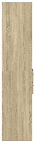 Skříň highboard dub sonoma 50 x 42,5 x 185 cm kompozitní dřevo 3281457