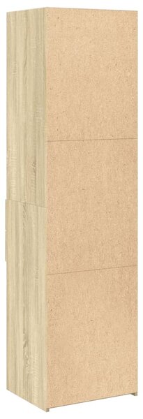 Skříň highboard dub sonoma 50 x 42,5 x 185 cm kompozitní dřevo 3281457