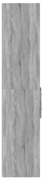 Skříň highboard šedá sonoma 45 x 42,5 x 185 cm kompozitní dřevo 3281453