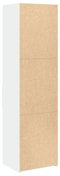 Skříň highboard bílá 50 x 42,5 x 185 cm kompozitní dřevo 3281455