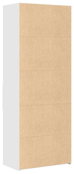 Skříň highboard bílá 70 x 42,5 x 185 cm kompozitní dřevo 3281462