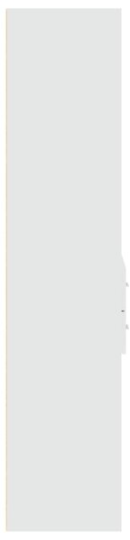 Skříň highboard bílá 70 x 42,5 x 185 cm kompozitní dřevo 3281462