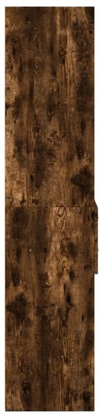 Skříň highboard kouřový dub 50 x 42,5 x 185 cm kompozitní dřevo 3281459