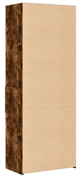Skříň highboard kouřový dub 70 x 42,5 x 185 cm kompozitní dřevo 3281466