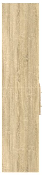 Skříň highboard dub sonoma 70 x 42,5 x 185 cm kompozitní dřevo 3281464