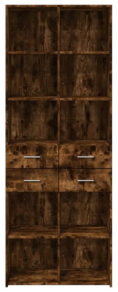 Skříň highboard kouřový dub 70 x 42,5 x 185 cm kompozitní dřevo 3281466