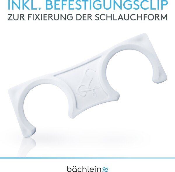 Ohebná odtoková hadice Bächlein pro umyvadlo - G 1 1/4" x 32 mm, s možností prodloužení od 320-800 mm, individuálně nastavitelný sifon