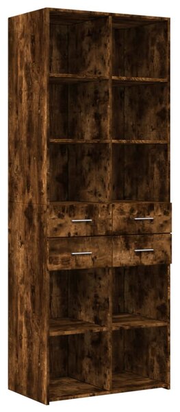Skříň highboard kouřový dub 70 x 42,5 x 185 cm kompozitní dřevo 3281466